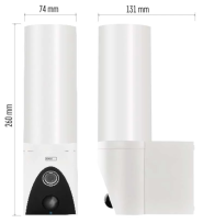 Svítidlo Smart TORCH IP-310 s Wi-Fi a kamerou, bílé