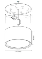 Svítidlo 12W 4000K SMD černé