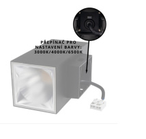 Nást.svítidlo PITE 2SB CCT černá IP65 9W